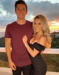 Lindsay Brewer with her boyfriend Drew Solomon