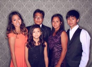 Mai Pham with her Parents and Siblings