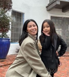 Raissa Gerona with her daughter Dylan