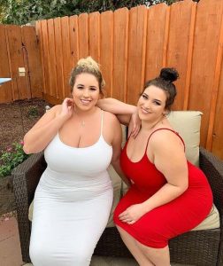 Lauren Sangster with her Sister