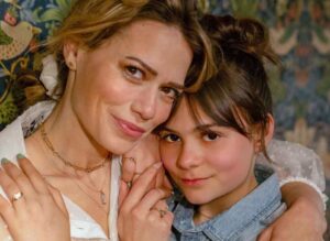 Bethany Joy Lenz with her daughter Maria